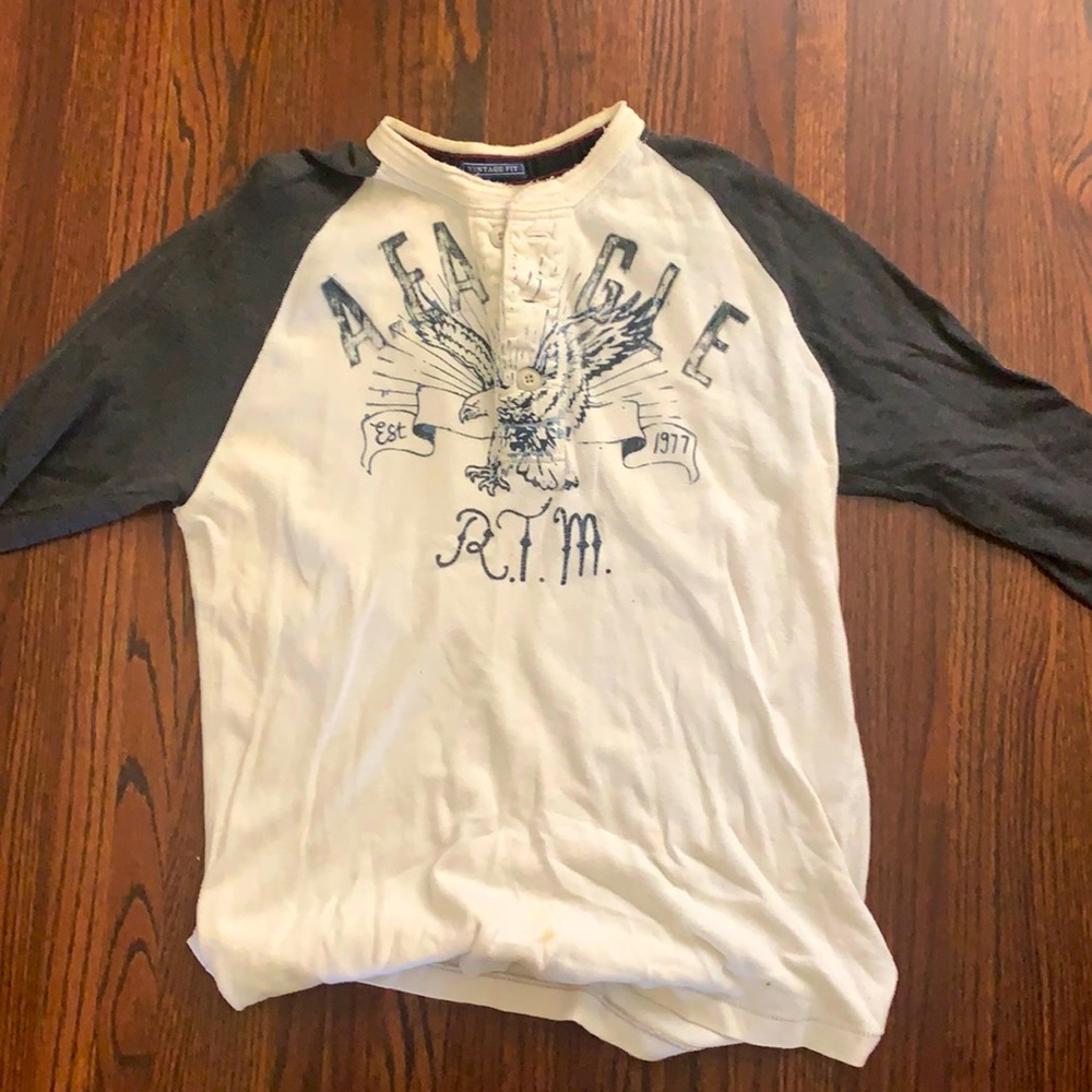 American eagle long sleeve Henley